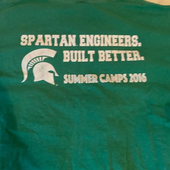 Michigan state engineer camp 2016 tee-shirt size L - Picture 2 of 7